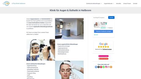 A Plus Klinik | Dr. Yildiray Yildirim | Augen & Ästhetische Behandlungen