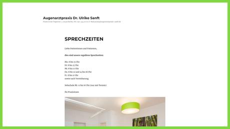 Augenarztpraxis Dr. Ulrike Sanft