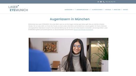 Augenlasern in München - Laser EYEMUNICH