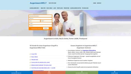 AugenlasernWelt ReLEx SMILE & LASIK Köln