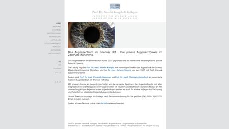 Augenzentrum Brienner Hof - Private Augenarztpraxis München - Prof. Anselm Kampik & Dr. Johann Rüping
