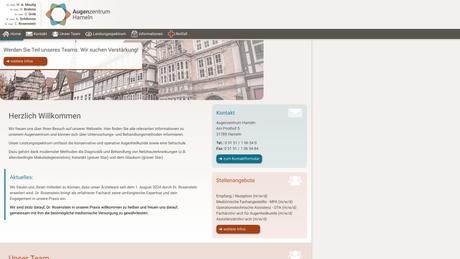 Augenzentrum Hameln GbR - Dr. med. H. Brahms  Dr. med. O. Greb  Dr. med. W. A. Moulig