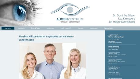 Augenzentrum Hannover-Langenhagen - L. Kleineberg  Dr. D. Nilson  Dr. H. Schmalstieg