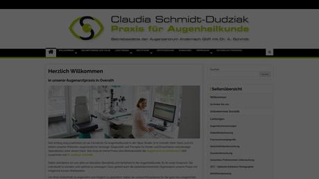 Claudia Schmidt-Dudziak  Augenärztin
