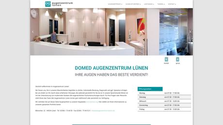 DOmed Augenzentrum Lünen  Augenarzt Dr. Minir Asani und Augenärztin Galitsyna