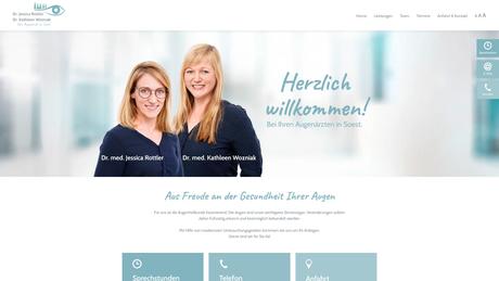 Dr. Jessica Rottler und Dr. Kathleen Wozniak - Ihre Augenärzte in Soest