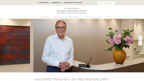 Dr. med Andreas Zarth Augenarzt Privatpraxis