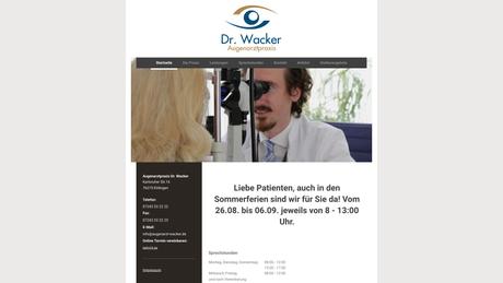 Dr. med. Benjamin Wacker