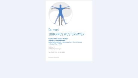 Dr. med. Johannes Westermayer