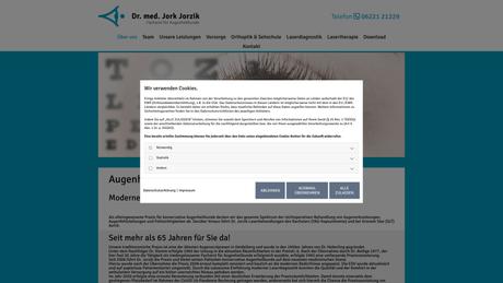 Dr. med. Jork Jorzik  specialist in ophthalmology