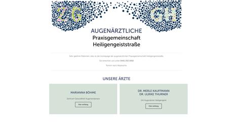 GH Augenärzte Dr.Thilo Gronow  Dr.Bernhard Heitmann  Dr.Merle Kauffmann