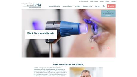Klinik für Augenheilkunde - Universitätsmedizin Göttingen