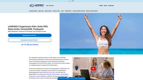 LASIKWELT Augenlasern & ReLEx SMILE Köln