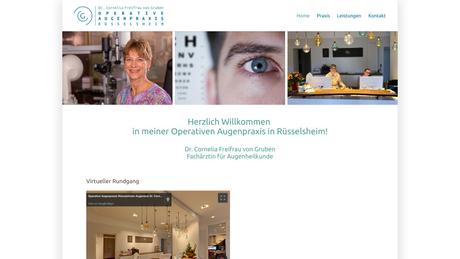 Operative Augenpraxis Rüsselsheim Augenarzt Dr. Cornelia Freifrau von Gruben