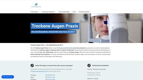 Trockene Augen Praxis